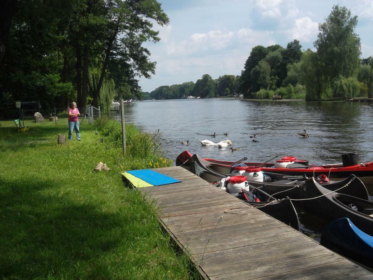 Hotel Am Fluss Heidesee Eksteriør billede