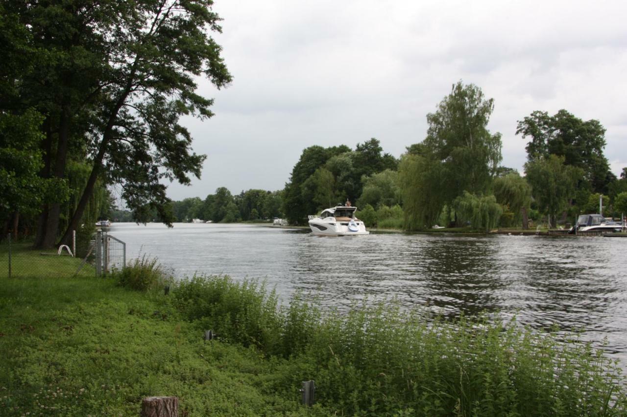 Hotel Am Fluss Heidesee Eksteriør billede